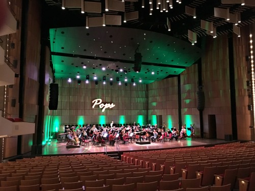 Orchestra Shell Southam Hall V Series array